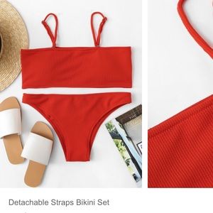 RED BIKINI SET SIZE SMALL